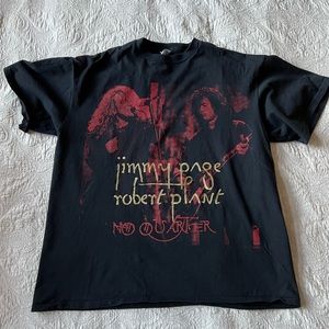 JIMMY PAIGE ROBERT PLANT - No Quarter 1995 Vintage Concert Tee